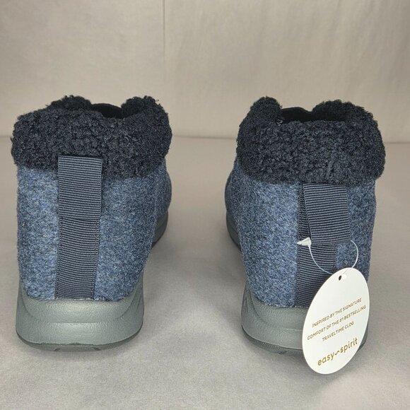 NWT Easy Spirit Women's Treepose 2 Dark Blue Booties - Picture 4 of 7